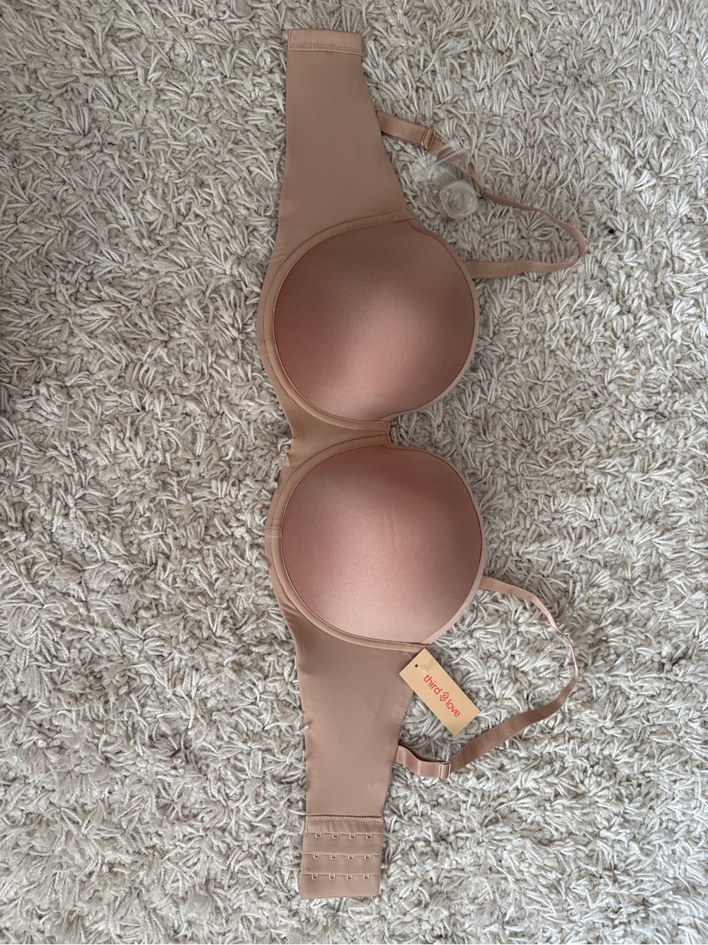 ThirdLove Smooth Blush Strapless/Convertible Bra